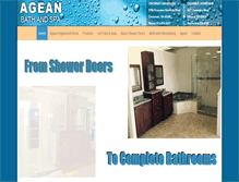 Tablet Screenshot of agean.com